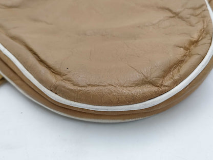 Dior DIOR Brown Kraft Paper Saddle Bag