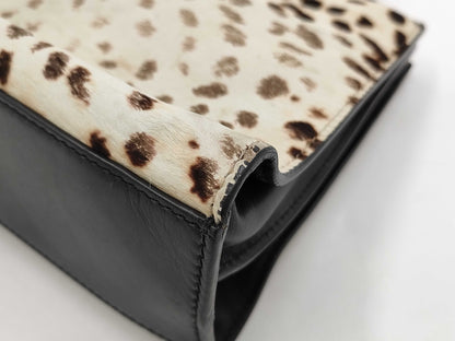 GUCCI GUCCI 459076 Horsehair Bamboo Bag