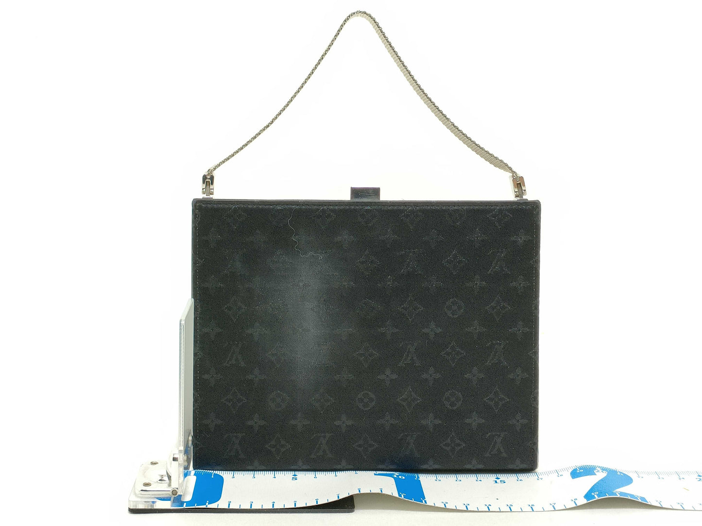 LOUIS VUITTON Monogram Satin Ange MM M92101 Bag