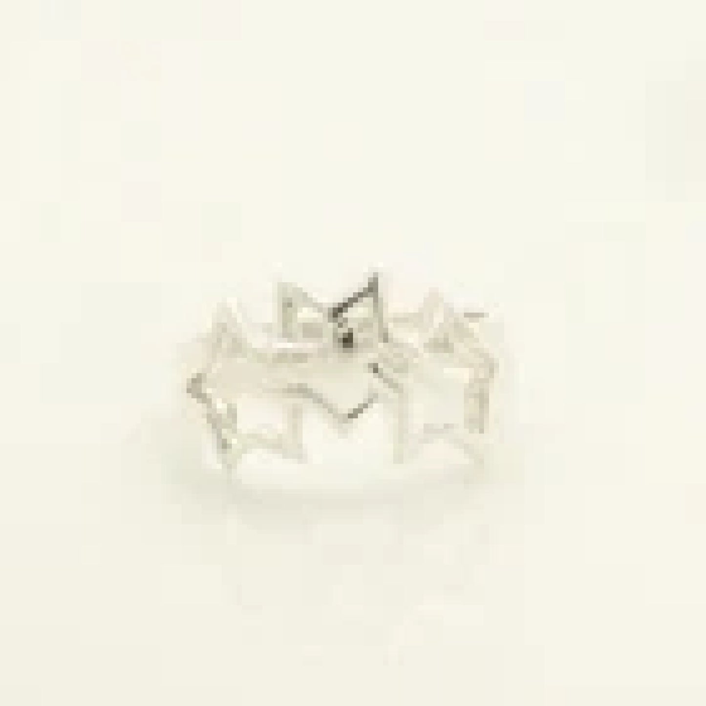 Tiffany&Co. Tiffany&Co. Tiffany&Co. Triple Star Ring No. 9.5 Silver 925 SV925 Weight 2.65g Ring
