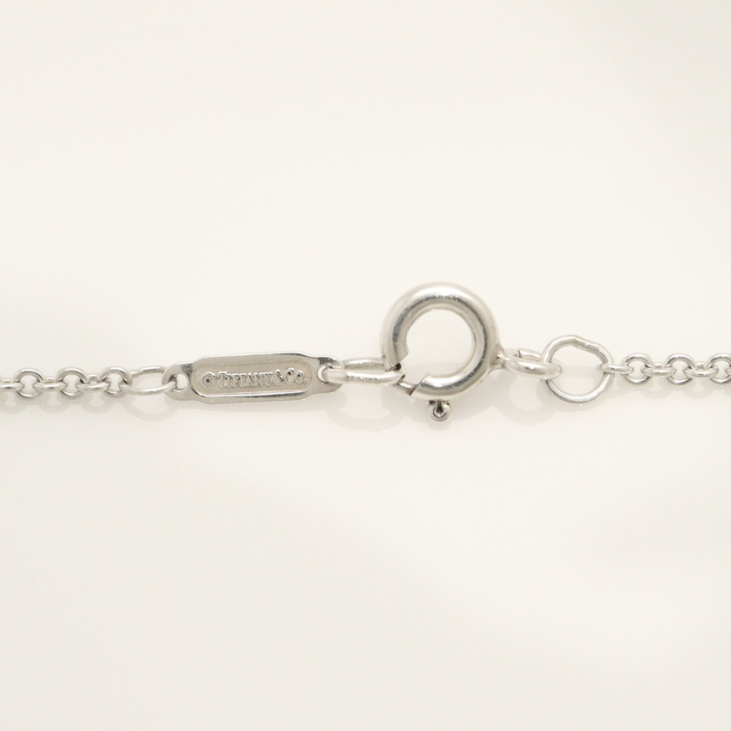 Tiffany&Co. Tiffany&Co. Tiffany&Co. Triple Heart Plate Necklace Pendant Silver925 SV925 Weight 9.26g Necklace