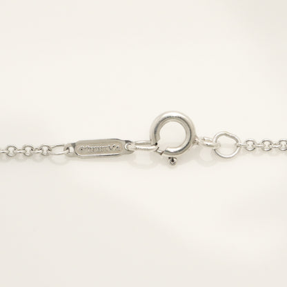 Tiffany&Co. Tiffany&Co. Tiffany&Co. Triple Heart Plate Necklace Pendant Silver925 SV925 Weight 9.26g Necklace