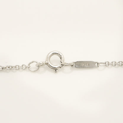 Tiffany&Co. Tiffany&Co. Tiffany&Co. Triple Heart Plate Necklace Pendant Silver925 SV925 Weight 9.26g Necklace