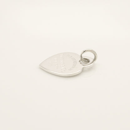 Tiffany&Co. Tiffany&Co. Tiffany&Co. Tiffany&Co. Return to Tiffany Heart Tag Charm Silver925 SV925 Weight 2.35g Pendant Top