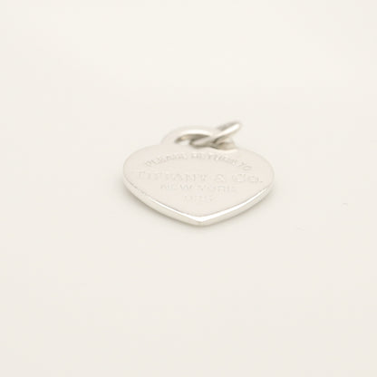 Tiffany&Co. Tiffany&Co. Tiffany&Co. Tiffany&Co. Return to Tiffany Heart Tag Charm Silver925 SV925 Weight 2.35g Pendant Top