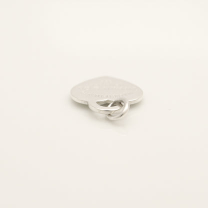 Tiffany&Co. Tiffany&Co. Tiffany&Co. Tiffany&Co. Return to Tiffany Heart Tag Charm Silver925 SV925 Weight 2.35g Pendant Top