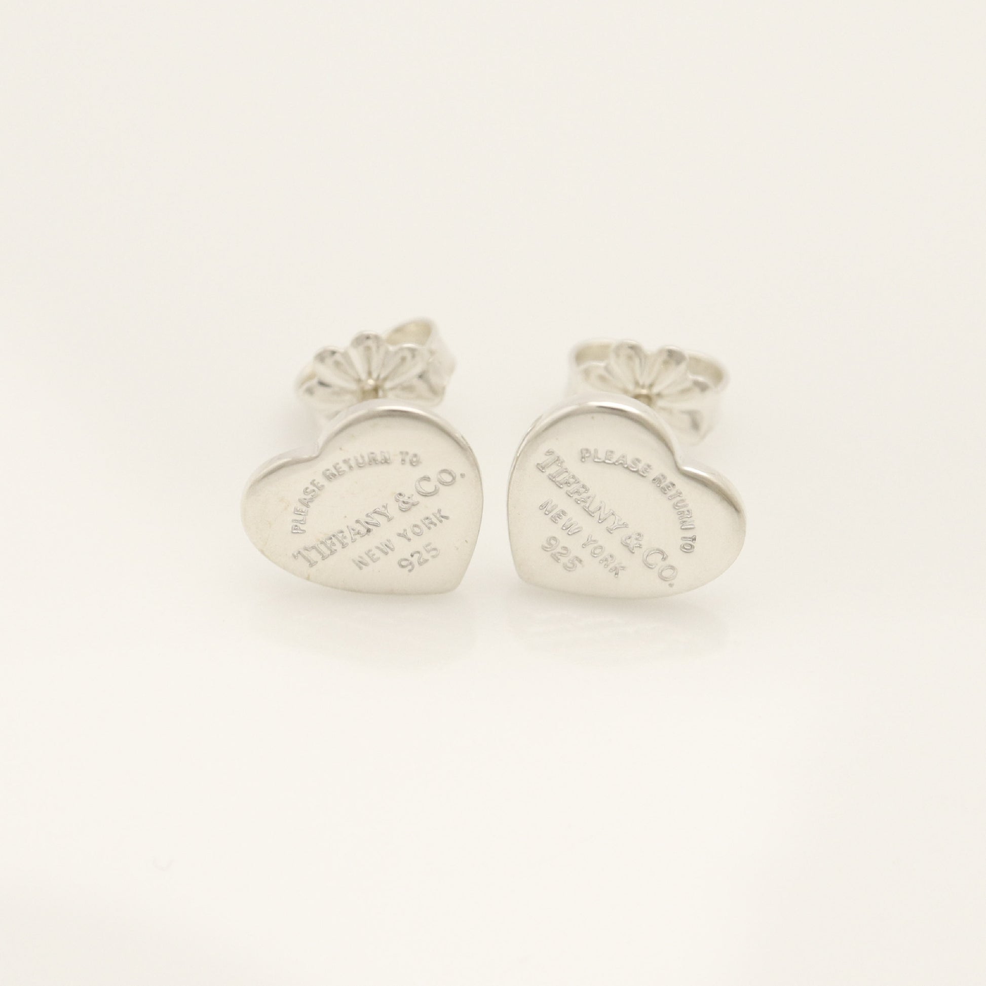 Tiffany&Co. Tiffany&Co. Tiffany&Co. Tiffany&Co. Return to Tiffany Heart Tag Earrings Silver925 SV925 Weight 2.40g Earrings