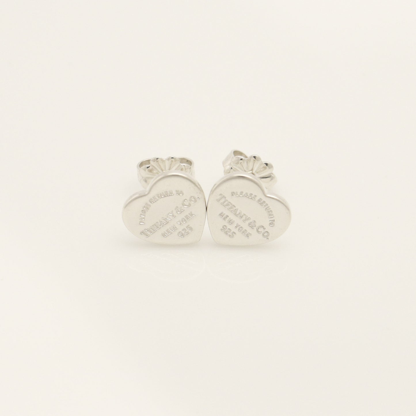 Tiffany&Co. Tiffany&Co. Tiffany&Co. Tiffany&Co. Return to Tiffany Heart Tag Earrings Silver925 SV925 Weight 2.11g Earrings