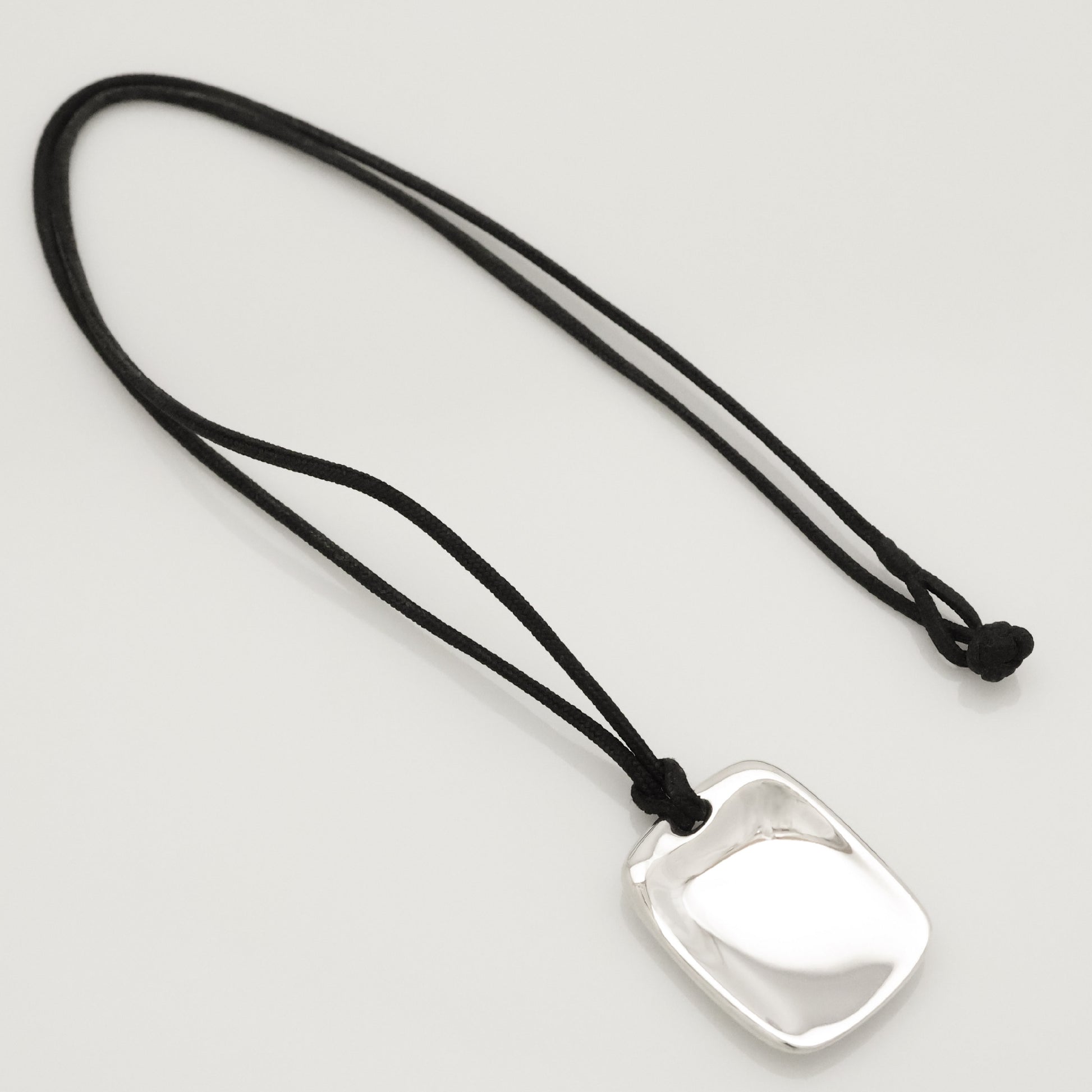 Tiffany&Co. Tiffany&Co. Tiffany&Co. Tiffany&Co. Square Excavator Elsa Peretti Necklace Silver 925 SV925 Weight 8.22g Necklace