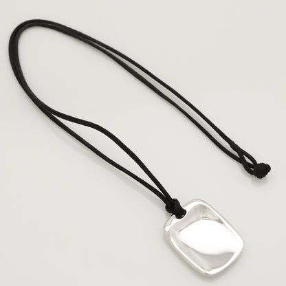 Tiffany&Co. Tiffany&Co. Tiffany&Co. Tiffany&Co. Square Excavator Elsa Peretti Necklace Silver 925 SV925 Weight 8.22g Necklace