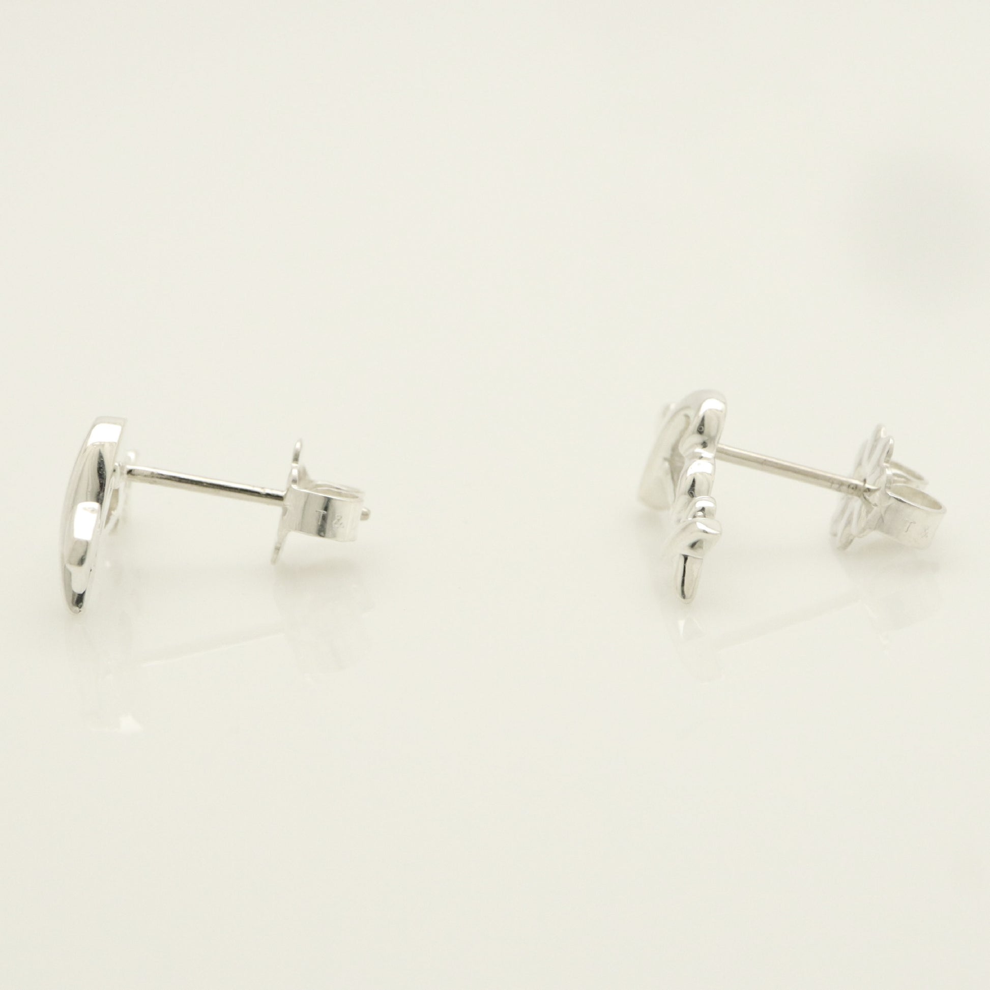 Tiffany&Co. Tiffany&Co. Tiffany&Co. Tiffany&Co. Loving Heart Arrow Paloma Picasso Stud Earrings Silver 925 SV925 Weight 1.66g Earrings