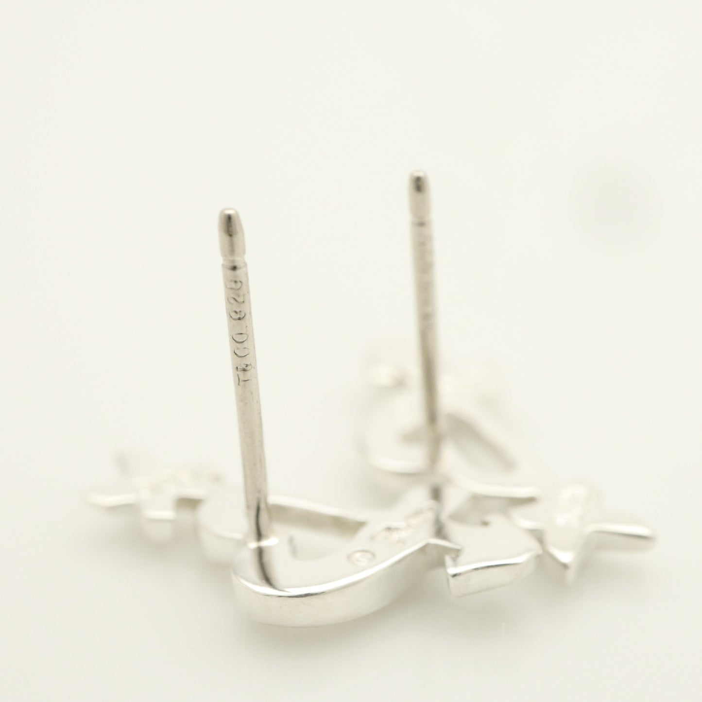 Tiffany&Co. Tiffany&Co. Tiffany&Co. Tiffany&Co. Loving Heart Arrow Paloma Picasso Stud Earrings Silver 925 SV925 Weight 1.66g Earrings