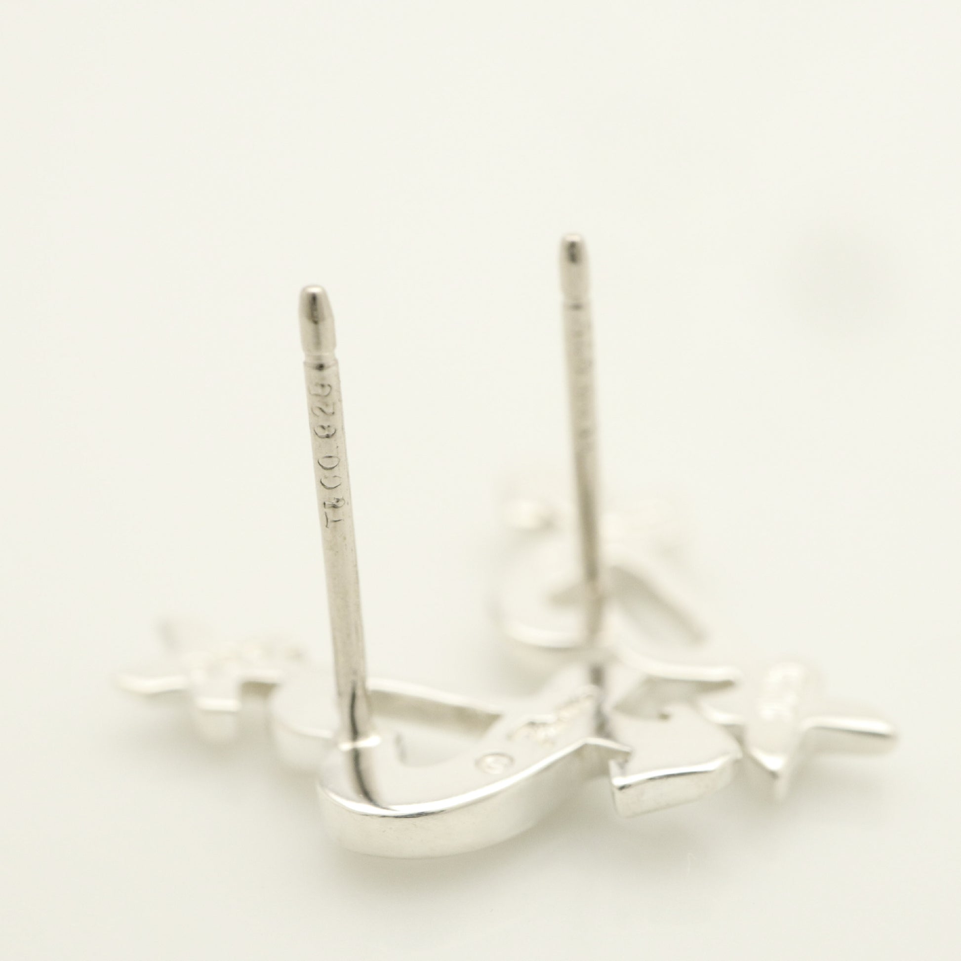 Tiffany&Co. Tiffany&Co. Tiffany&Co. Tiffany&Co. Loving Heart Arrow Paloma Picasso Stud Earrings Silver 925 SV925 Weight 1.66g Earrings