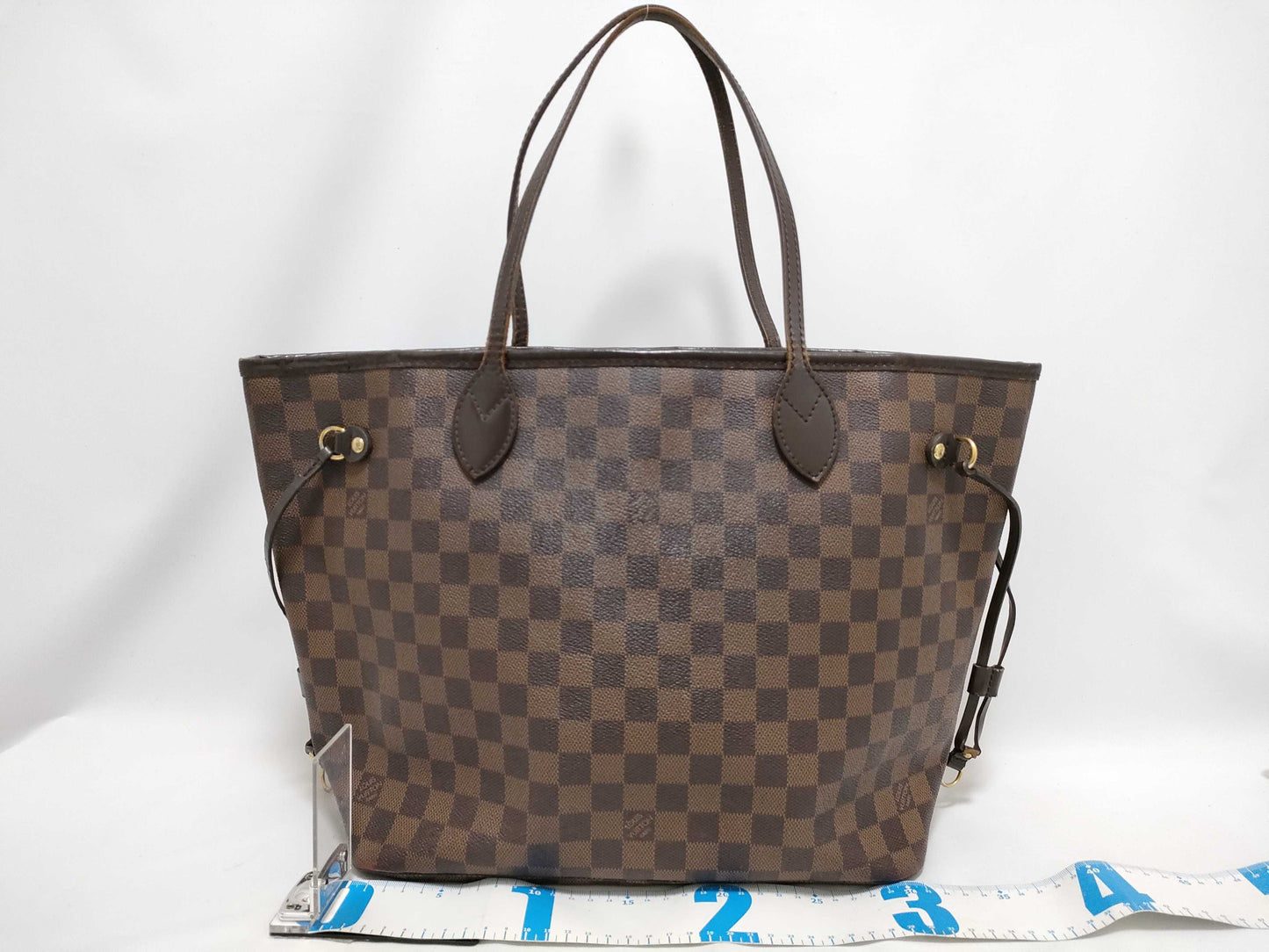 LOUIS VUITTON Damier Neverfull MM N51105 Tote Bag