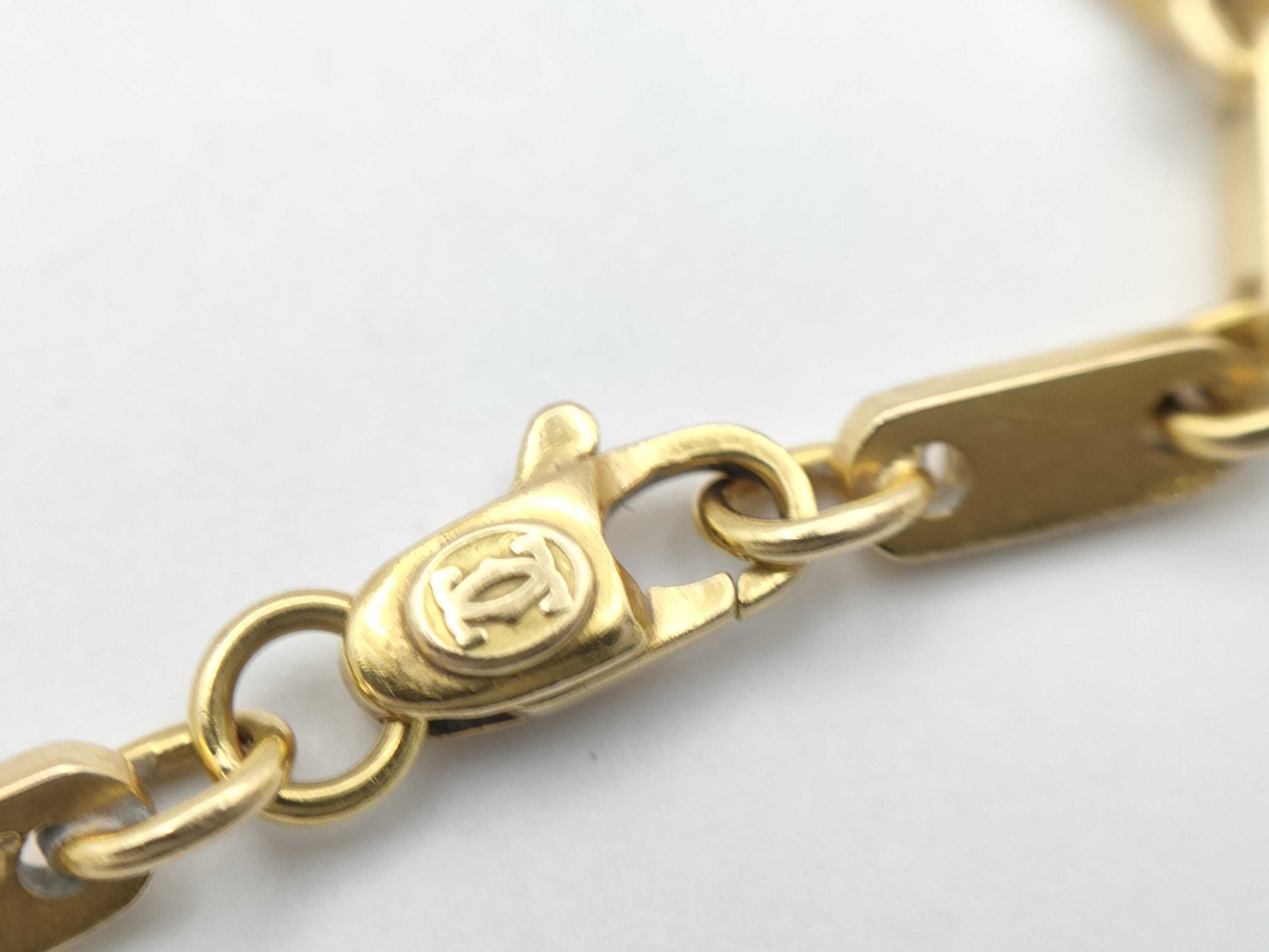 Cartier Figaro YG 750 10.1g Bracelet/Bangle 