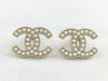 CHANEL Coco Mark Chanel B21P Earrings with Box