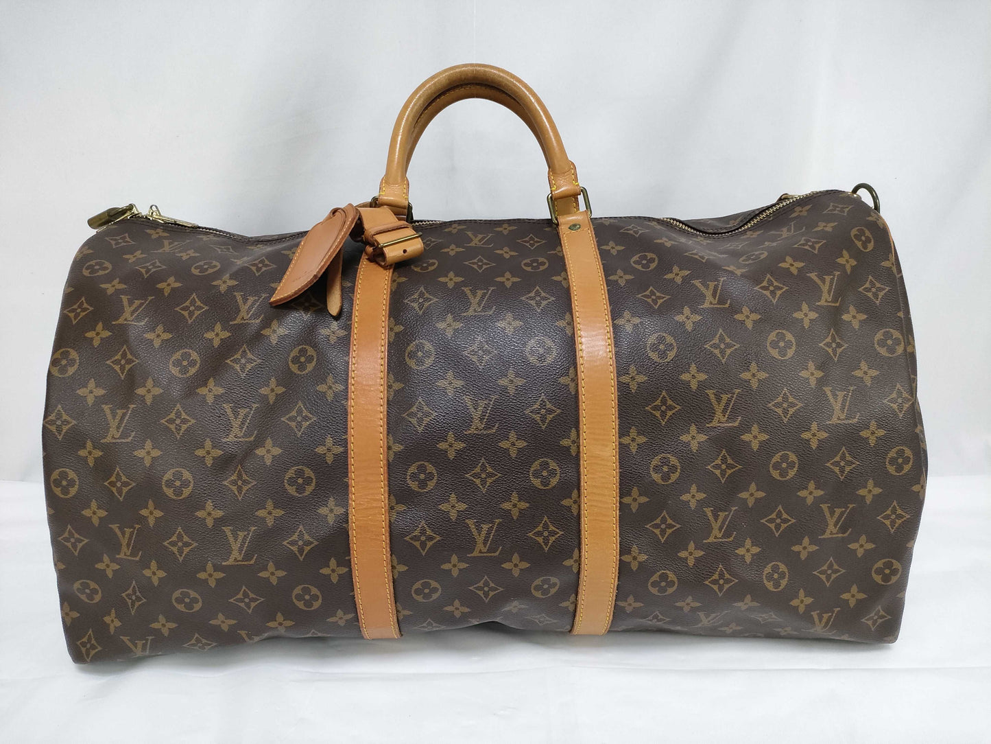 LOUIS VUITTON Monogram Louis Vuitton Monogram Keepall 60 Bandouliere VI1920 Boston Bag
