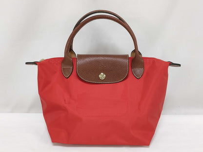 LONG CHAMP Folding Tote Bag, Red