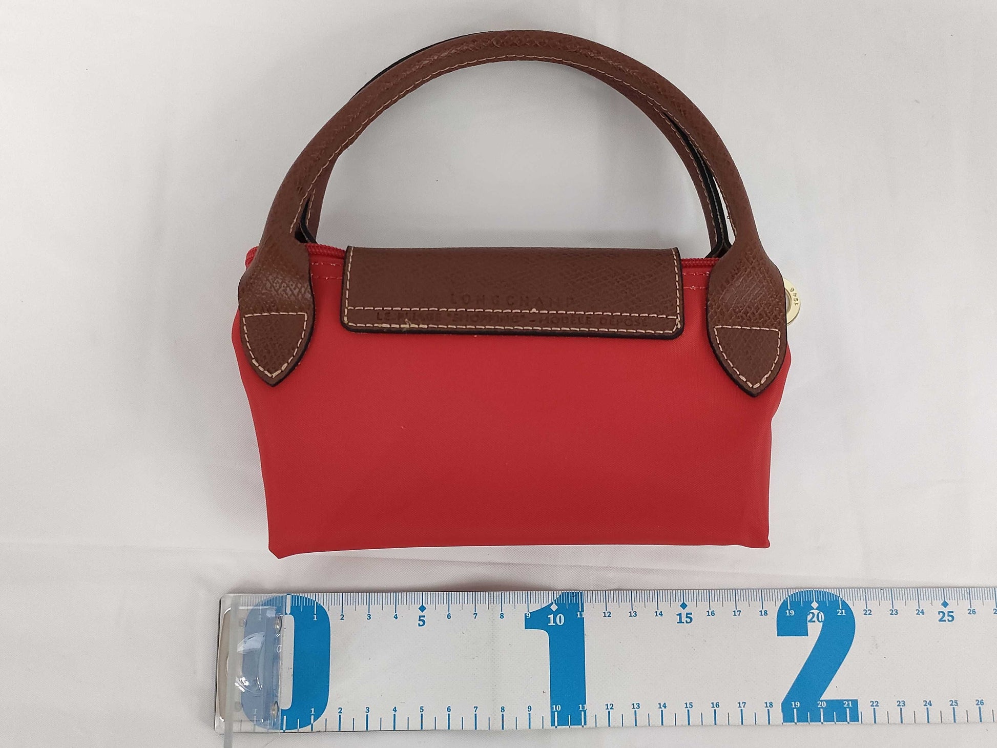 LONG CHAMP Folding Tote Bag, Red