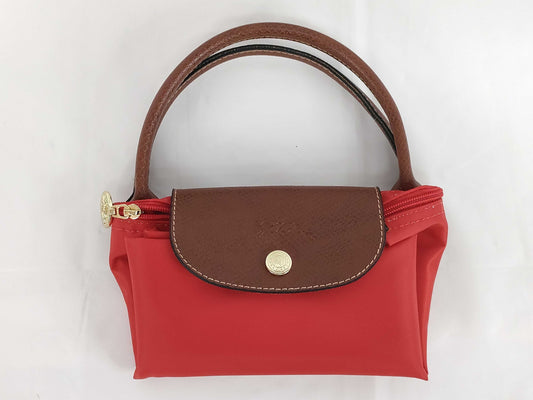 LONG CHAMP Folding Tote Bag, Red
