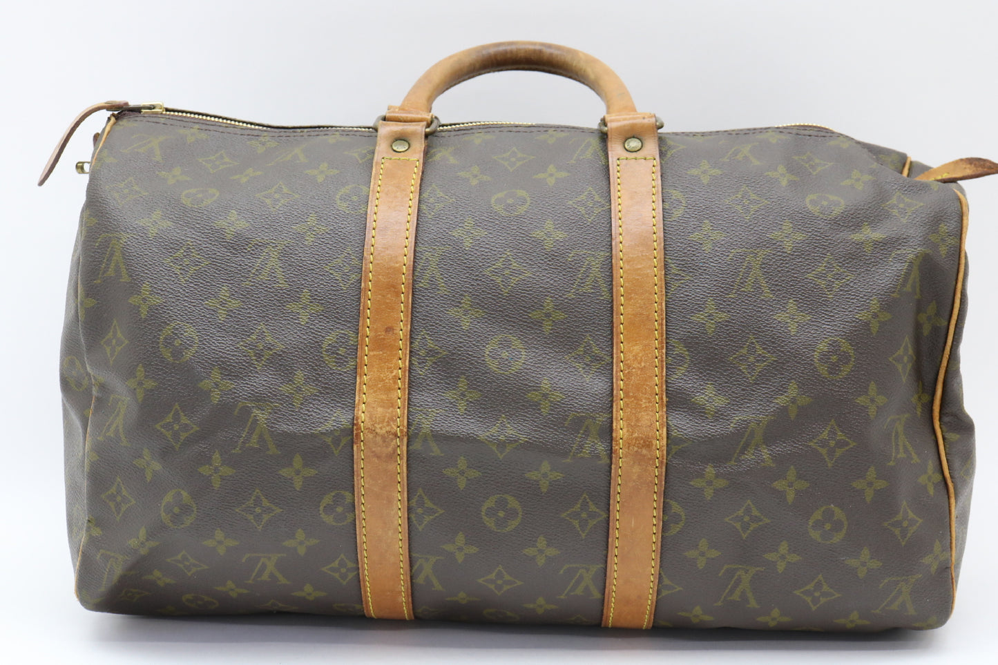 LOUIS VUITTON Monogram Monogram Old Keepall 45 Boston Bag