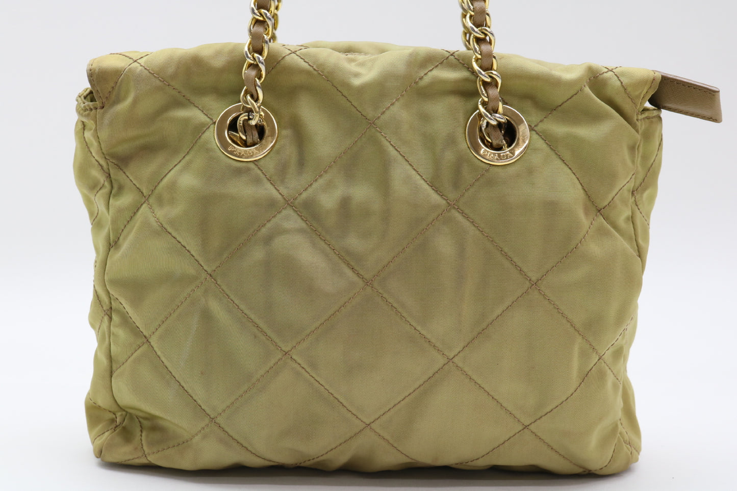 PRADA Nylon Quilted Shoulder Bag