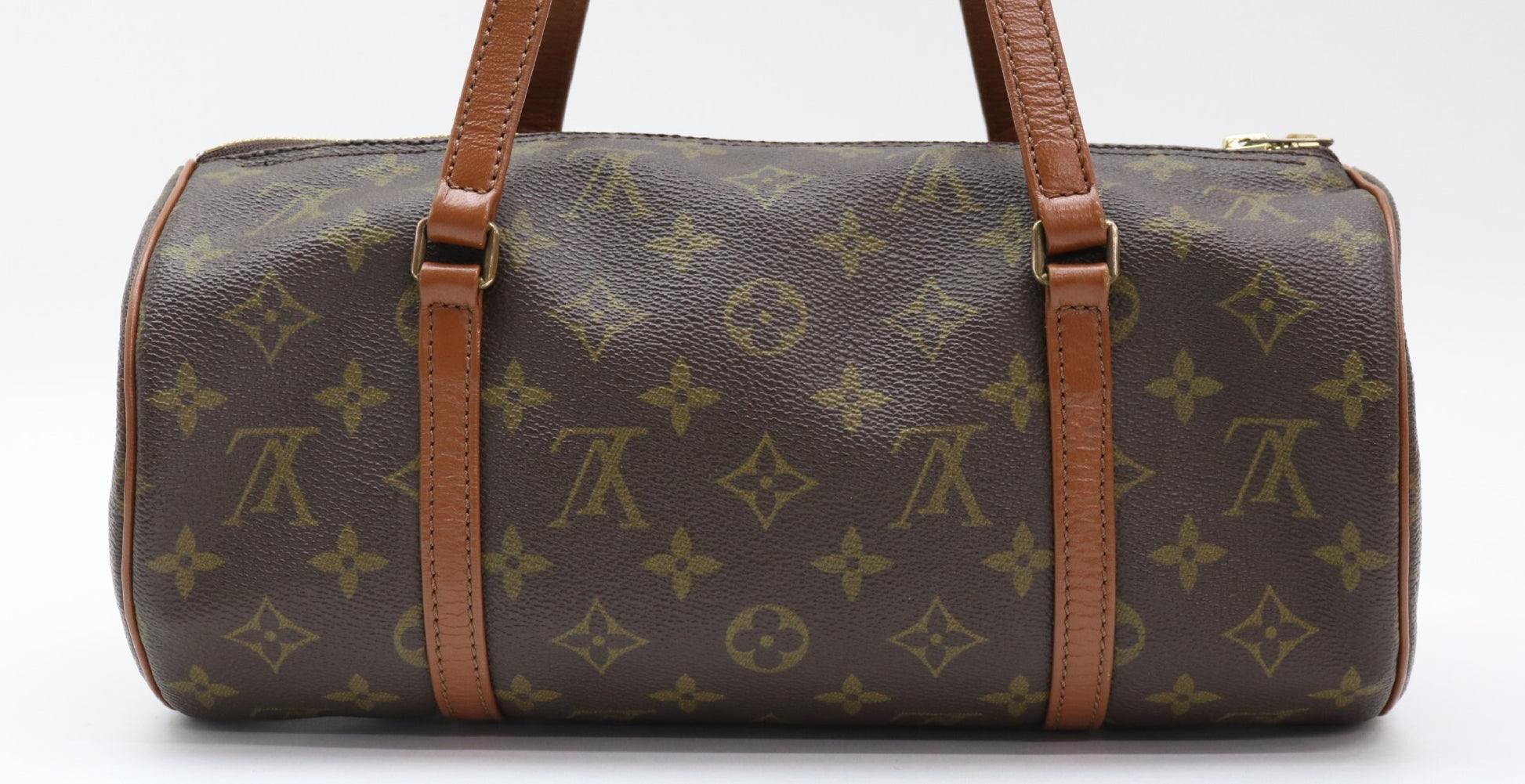 LOUIS VUITTON Monogram Papillon Handbag with Pouch
