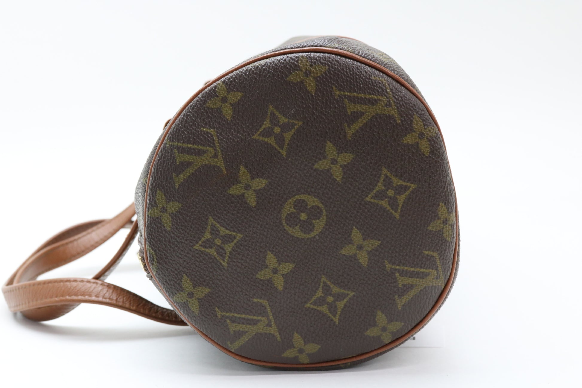 LOUIS VUITTON Monogram Papillon Handbag with Pouch
