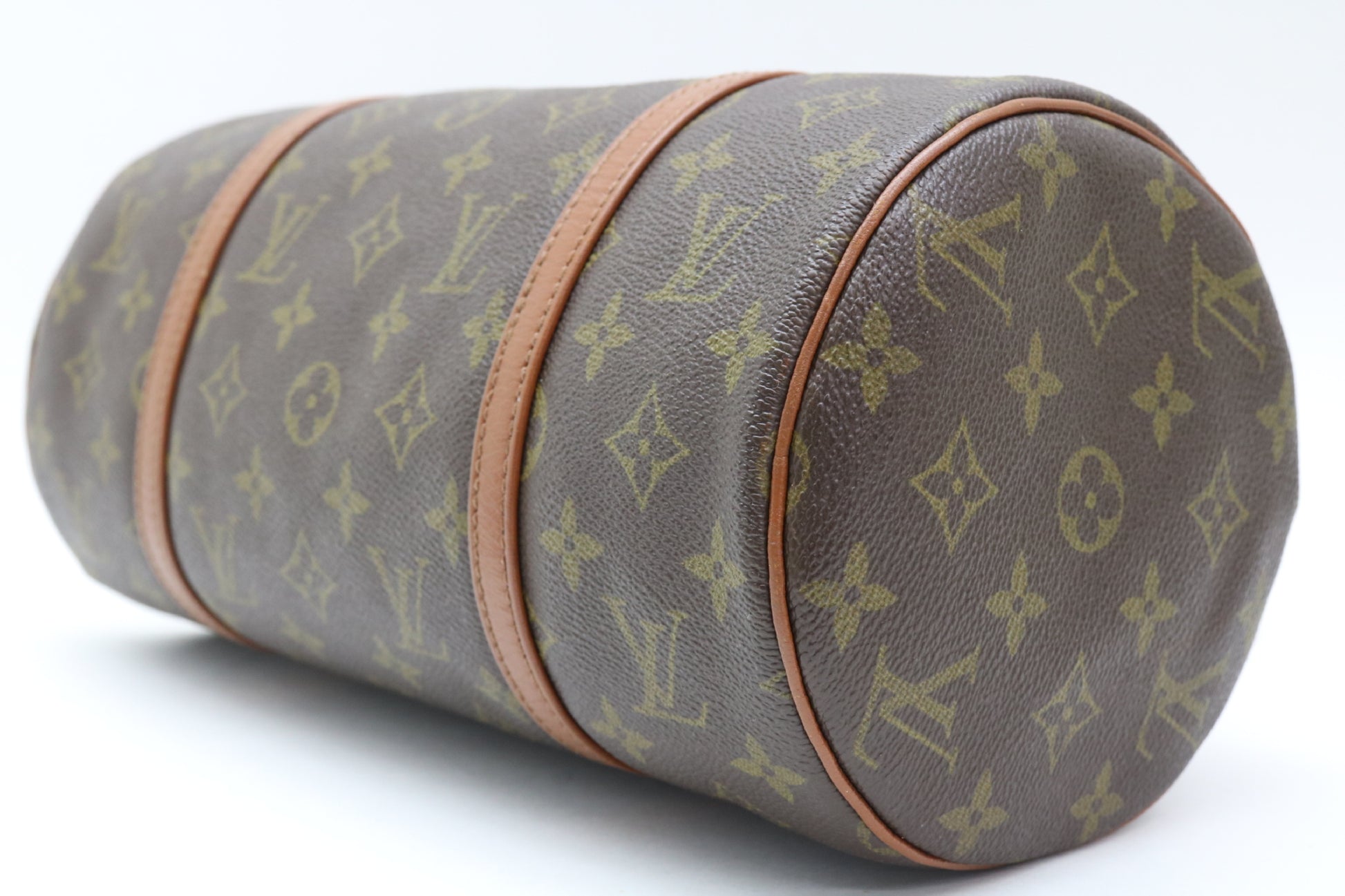 LOUIS VUITTON Monogram Papillon Handbag with Pouch