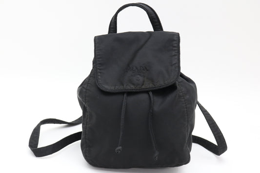 PRADA Nylon Logo Backpack