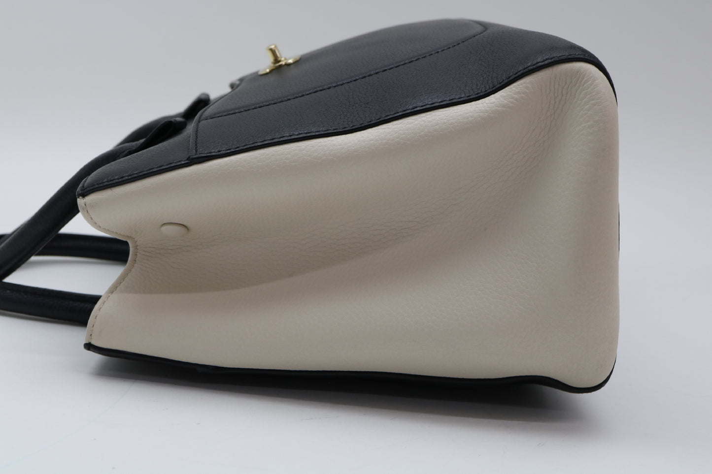 CHANEL Bicolor Coco Mark Neo Executive Handbag