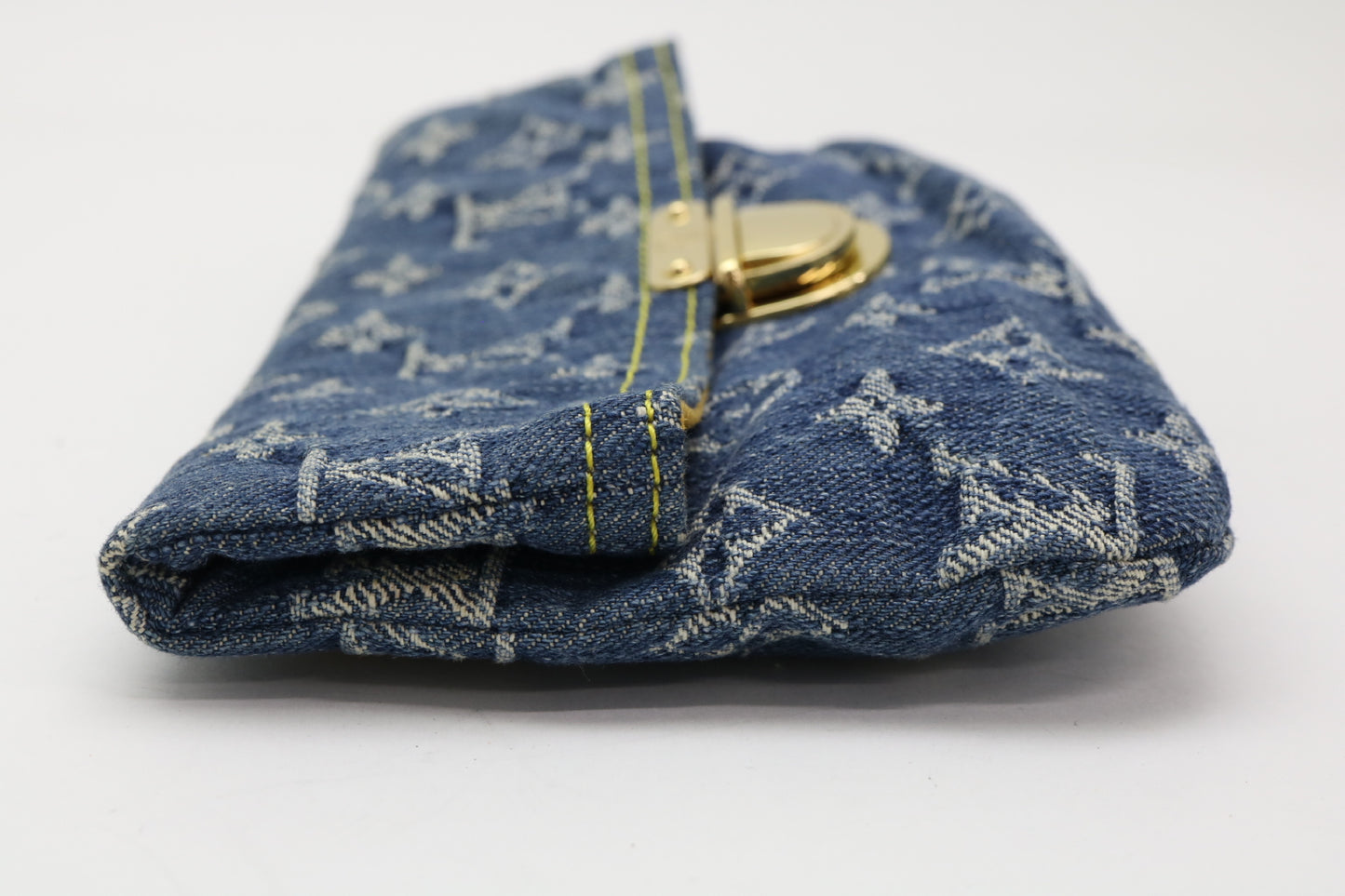 LOUIS VUITTON Monogram Denim Monogram Denim Pouch