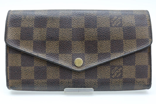 LOUIS VUITTON Damier Damier Portefeuille Sarah Wallet