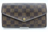 LOUIS VUITTON Damier Damier Portefeuille Sarah Wallet