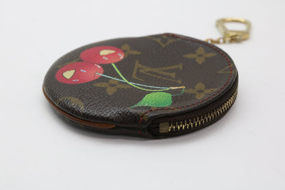 LOUIS VUITTON Monogram Cherry Coin Case