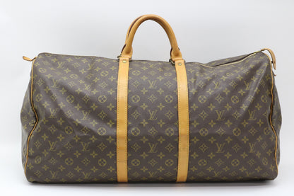 LOUIS VUITTON Monogram Monogram Old Keepall 60 Boston Bag