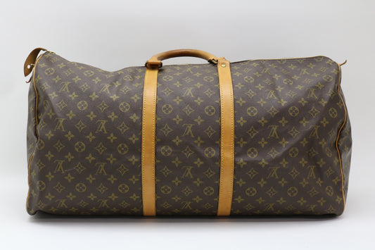 LOUIS VUITTON Monogram Monogram Old Keepall 60 Boston Bag
