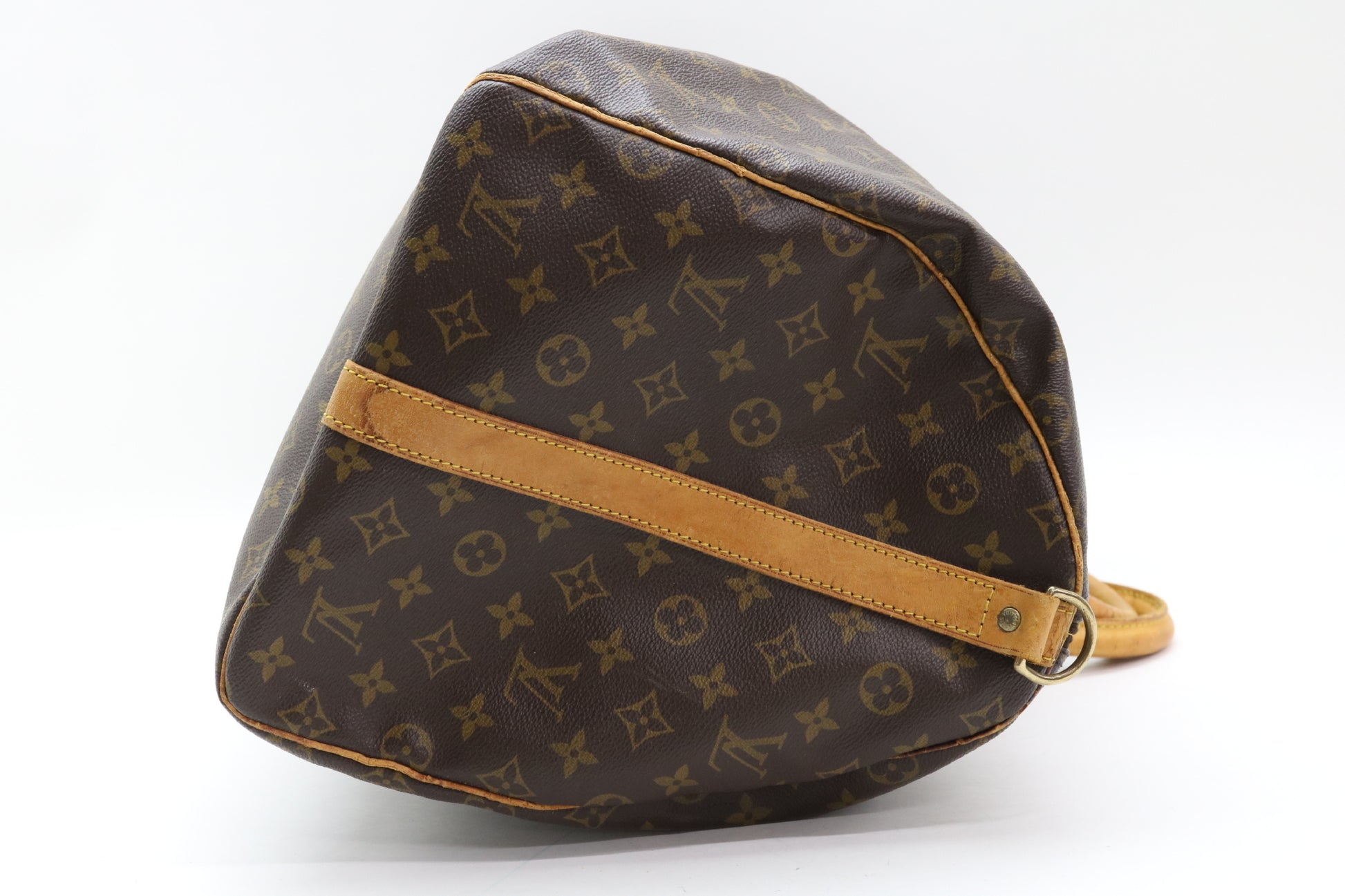 LOUIS VUITTON Monogram Keepall Bandouliere 55 Boston Bag