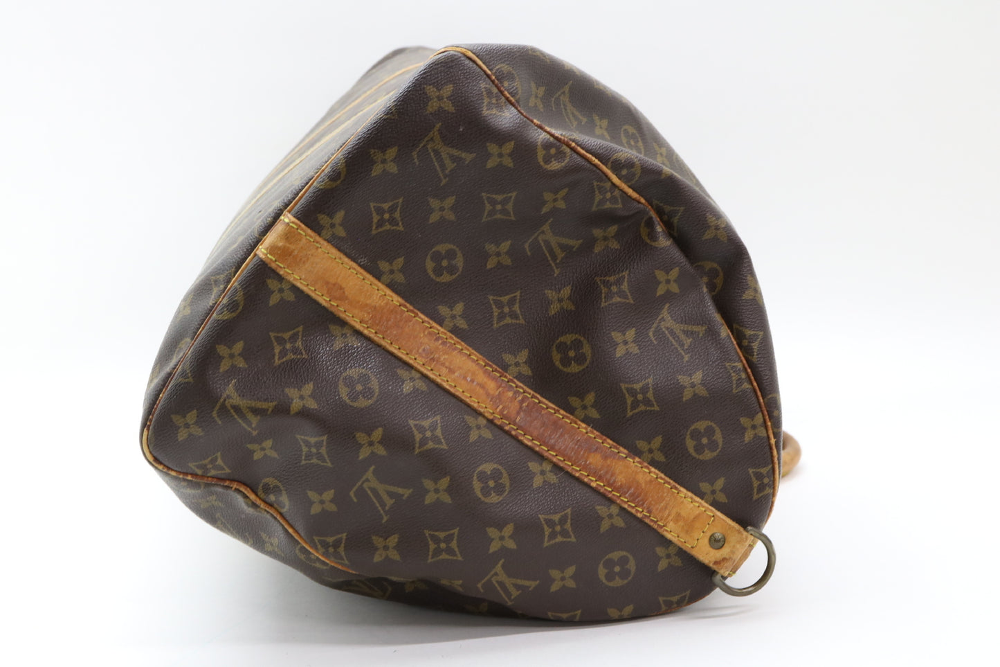 LOUIS VUITTON Monogram Keepall Bandouliere 55 Boston Bag