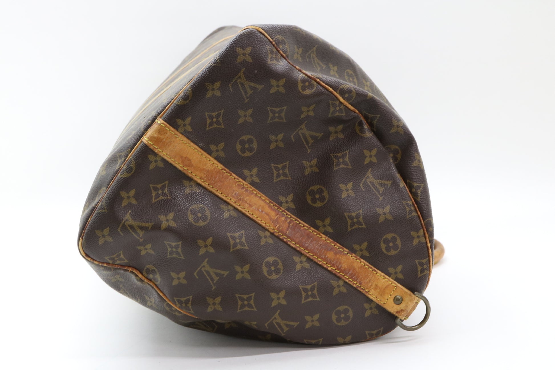 LOUIS VUITTON Monogram Keepall Bandouliere 55 Boston Bag