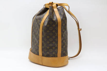 LOUIS VUITTON Monogram Randonne GM Shoulder Bag