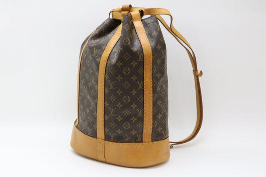 LOUIS VUITTON Monogram Randonne GM Shoulder Bag