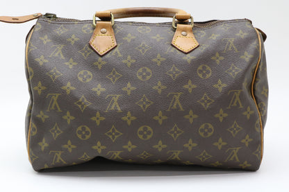 LOUIS VUITTON Monogram Speedy 30 Handbag