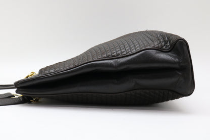 BALLY quilted leather shoulder bag