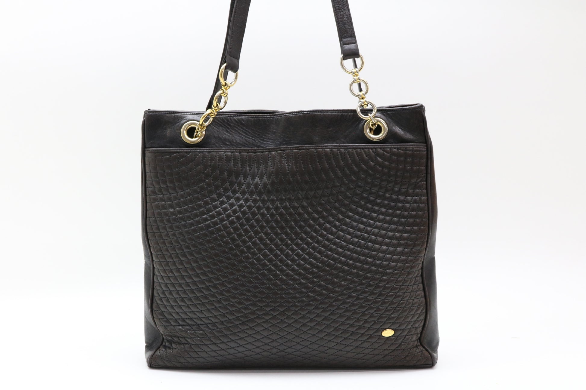 BALLY quilted leather shoulder bag