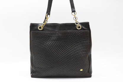 BALLY quilted leather shoulder bag