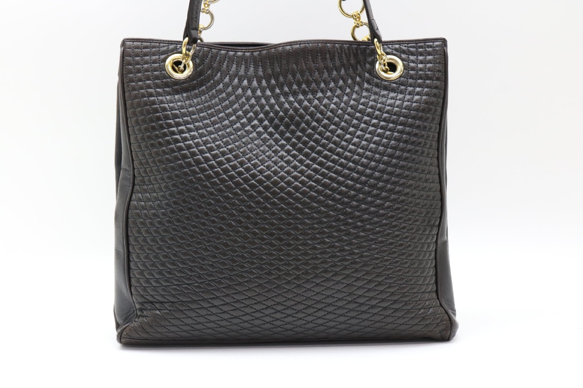 BALLY quilted leather shoulder bag