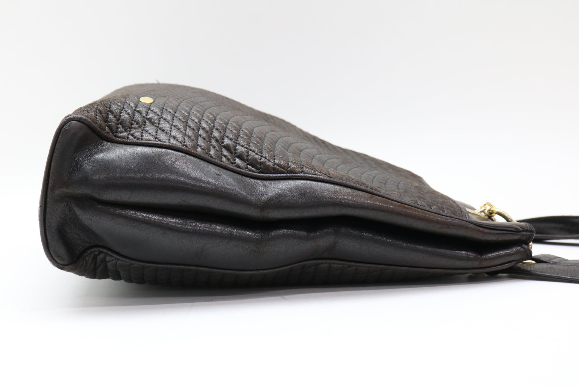 BALLY quilted leather shoulder bag