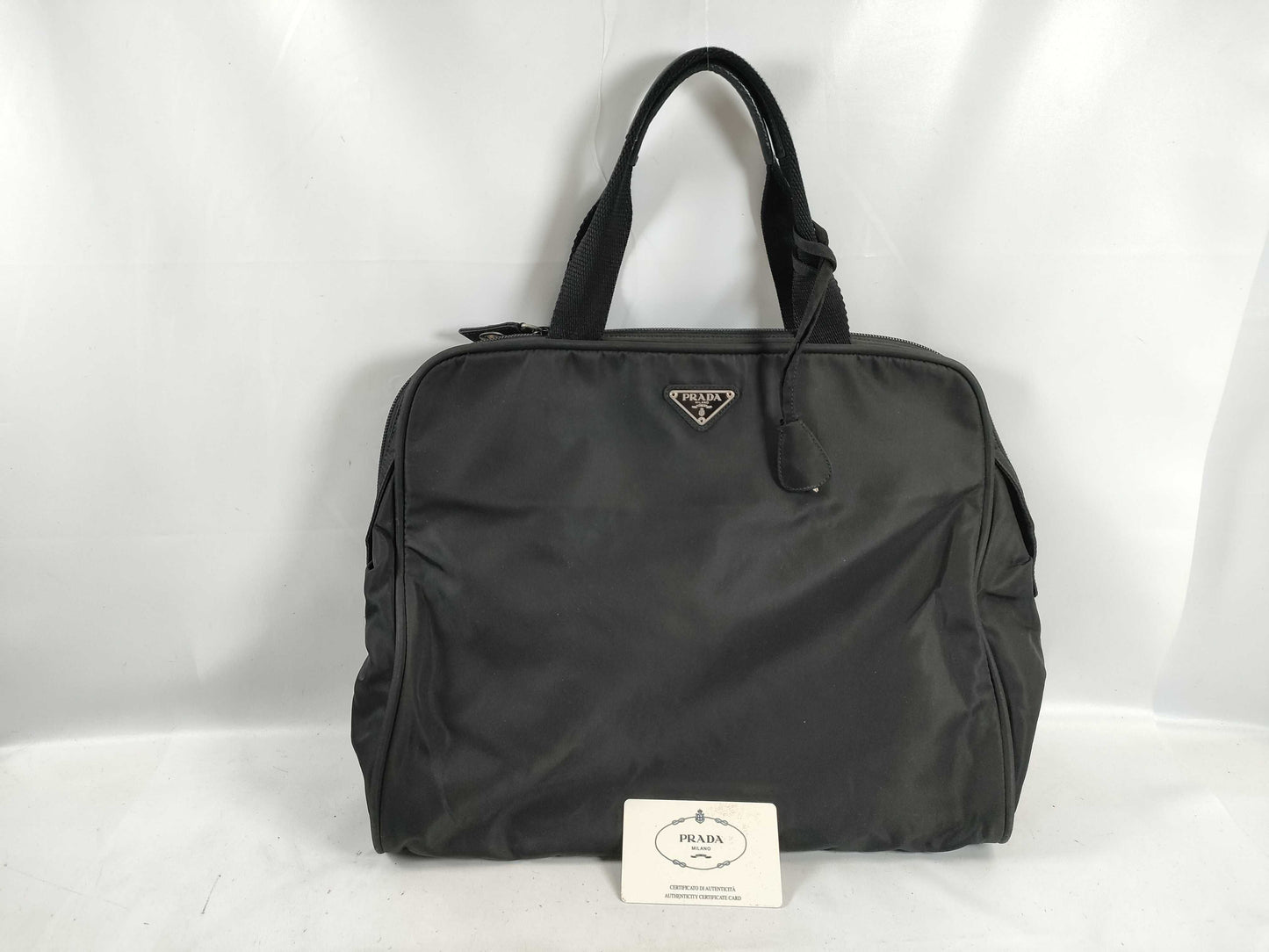 PRADA Nylon Prada B7563 Business Bag