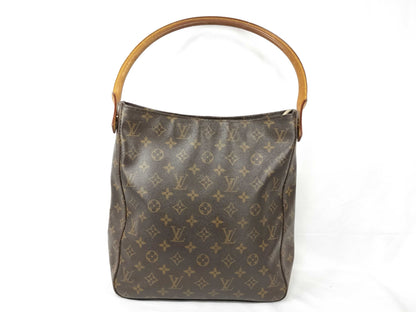 LOUIS VUITTON Monogram Louis Vuitton Looping GM Tote Bag